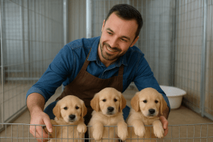 Megbízható tenyésztő kölyökkutyákkal