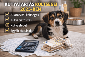 Kutyatartás költségei 2025-ben