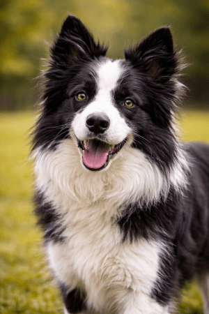 Border collie intelligens tekintete