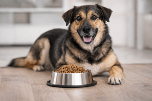 Nagytestű kutya etetése szuperprémium kutyatáppal
