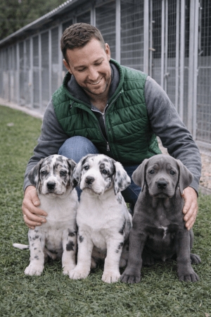 Megbízható tenyésztő kölyökkutyákkal