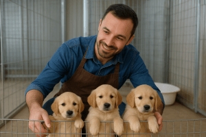 Megbízható tenyésztő kölyökkutyákkal